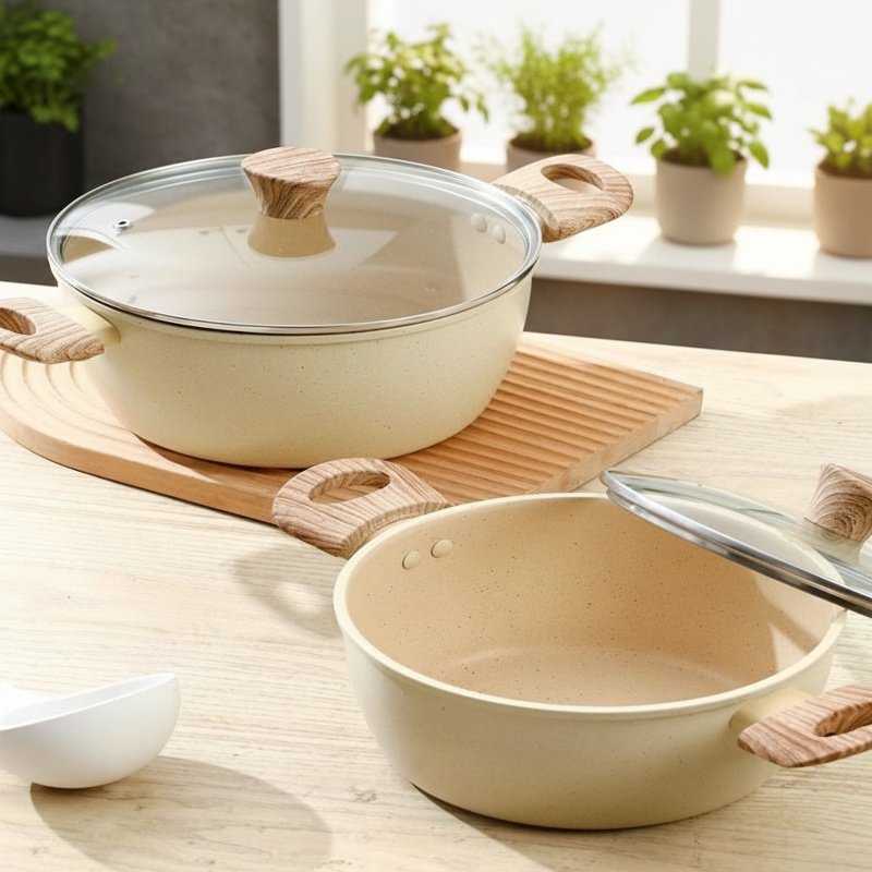 Thickened Milk Stew Pot – Visual Binaural Multipurpose & Easy to Clean
