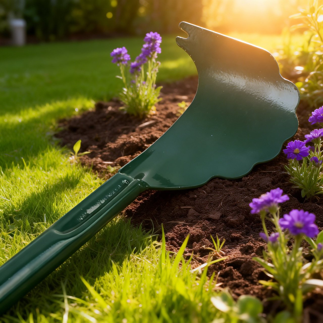Gartengerät zur Pflege von Rasenmäherklingen