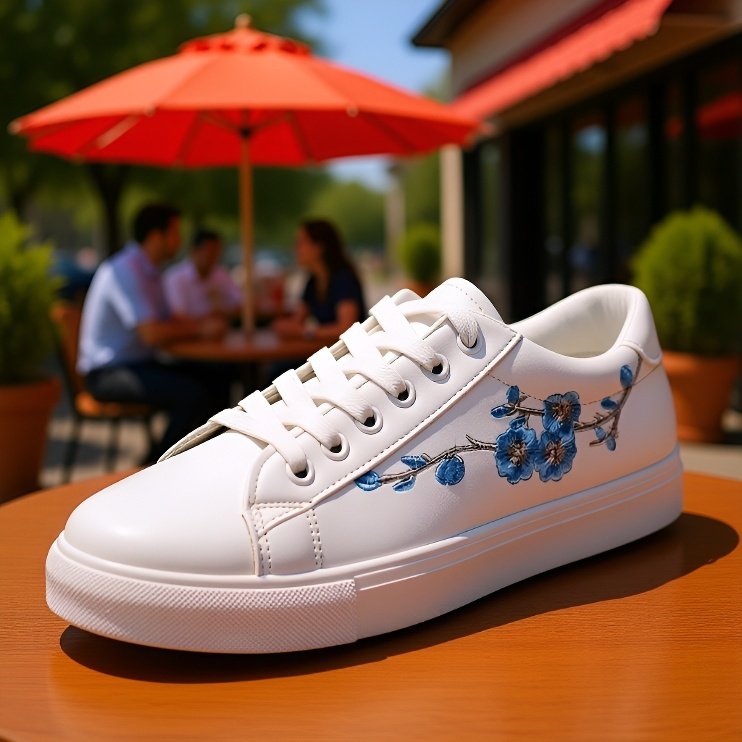 白いスニーカー