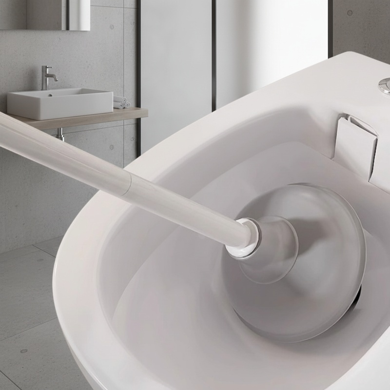 Einweg-Toilettenbürste mit starker Sterilisation und Fleckenentfernung