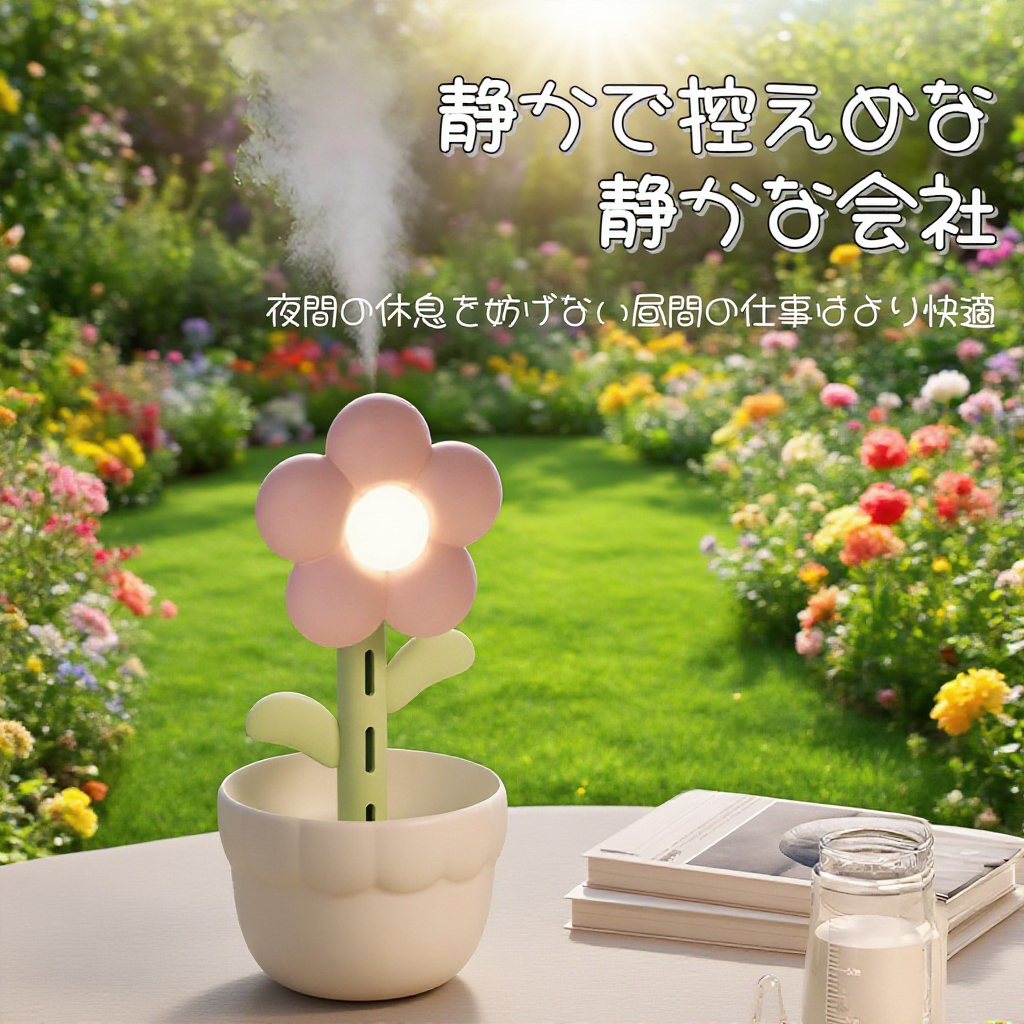 加湿器のUSB給電ポート詳細