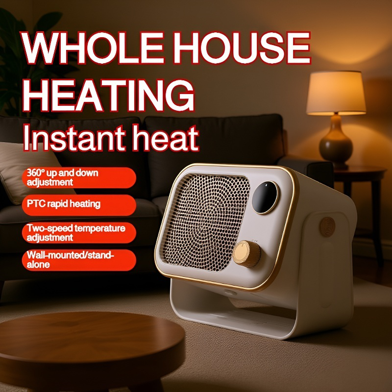 Low Noise Adjustable PTC Fever Heater for Cozy Warmth