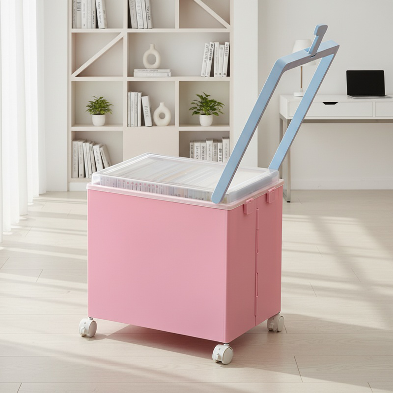 Foldable Floor Storage Rack