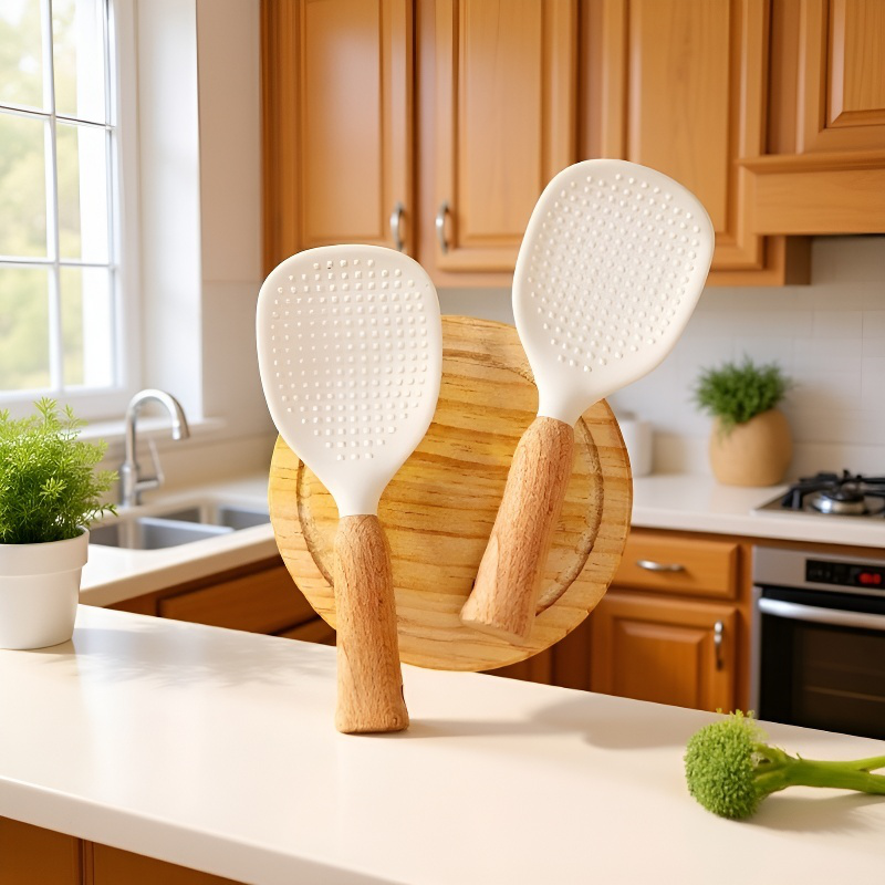 식품용 논스틱 실리콘 밥주걱 가정용주걱 밥솥 전용주걱