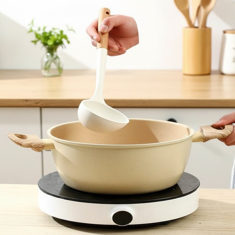 Thickened Milk Stew Pot – Visual Binaural Multipurpose & Easy to Clean