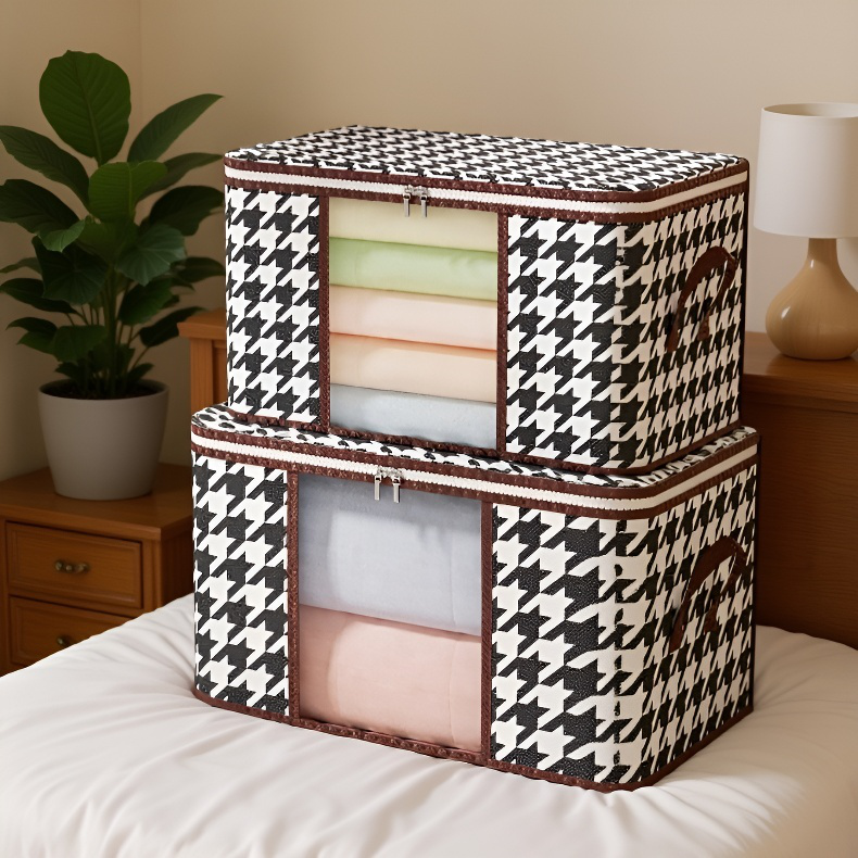 가정용 초대형 의류 정리 가방 면 이불 가방 수납함 방습 방진 수납 가방 전용 수납 이사 초대형 수납함