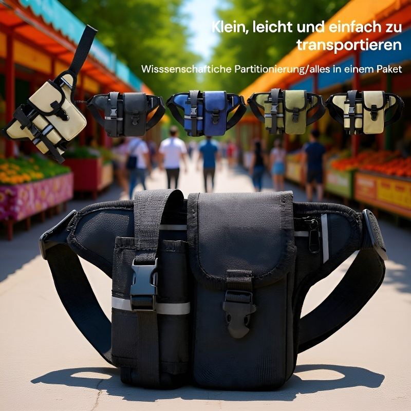 Sport Bauchtasche mit Flaschenhalter