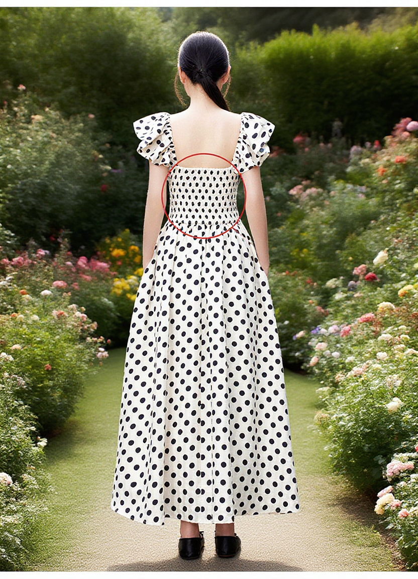 빅사이즈 슬림핏 원피스 착용샷