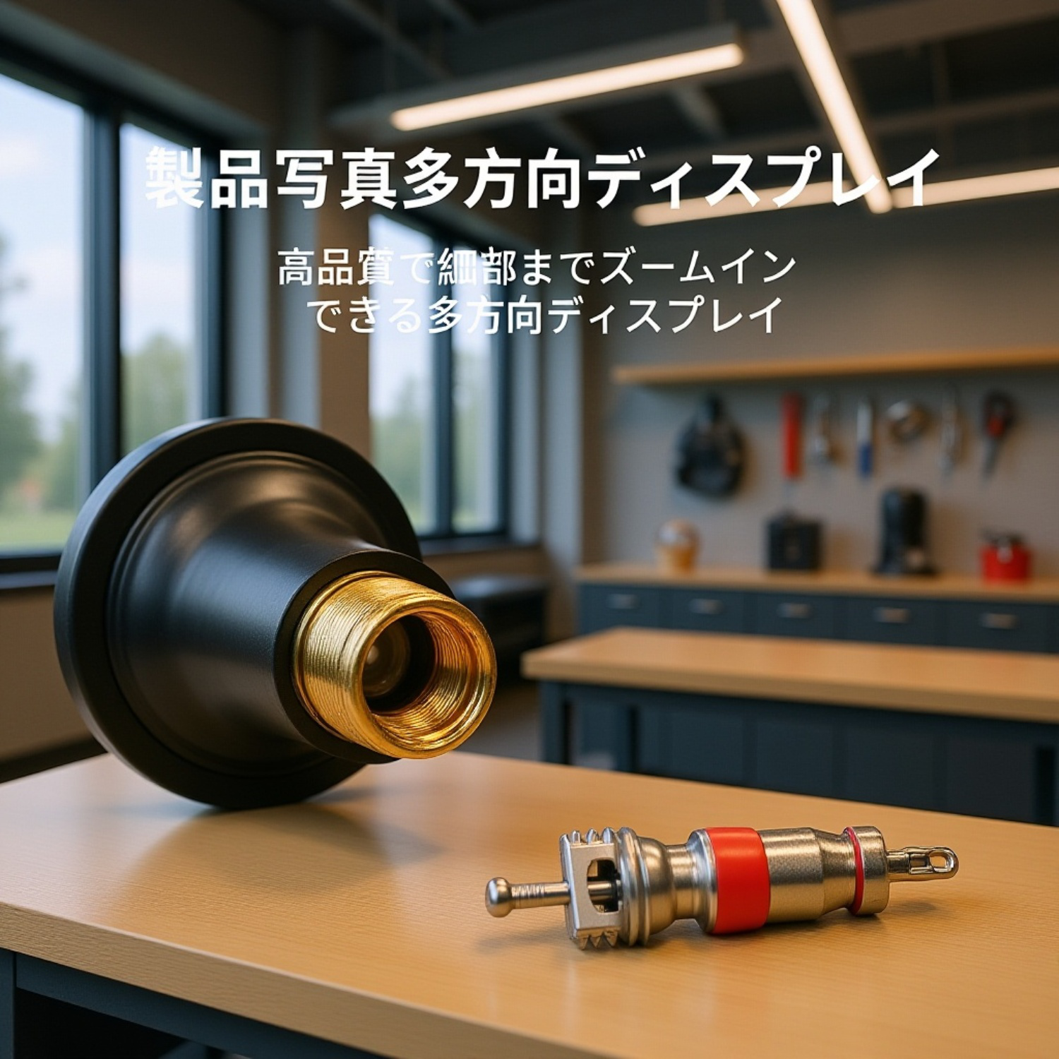 バイク・自動車用 真空タイヤバルブ ゴムバルブ 銅芯付き