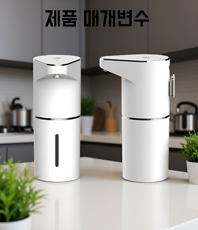세련된 디자인의 손 세정기
