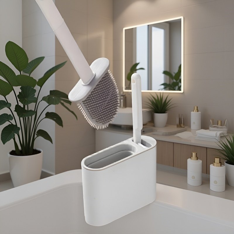 Cepillo para mantener el baño higiénico