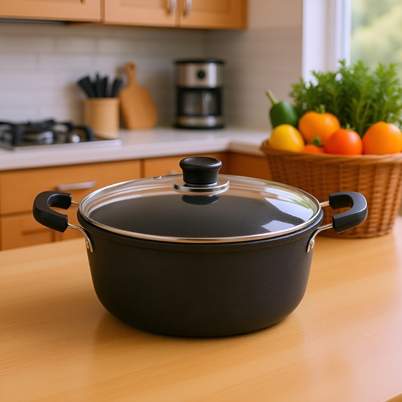 McRib-Suppentopf mit zwei Griffen, antihaft