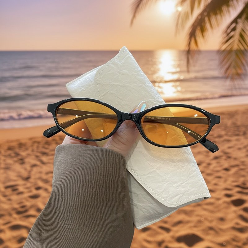 Lunettes de soleil mode pour femme élégante