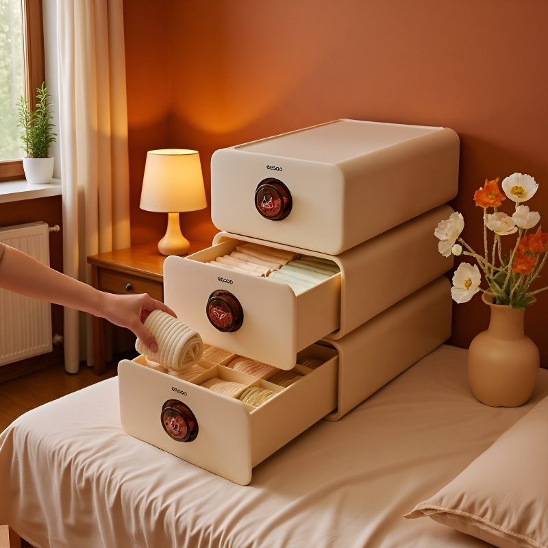 향기나는 진드기 방지 서랍형 속옷 정리함