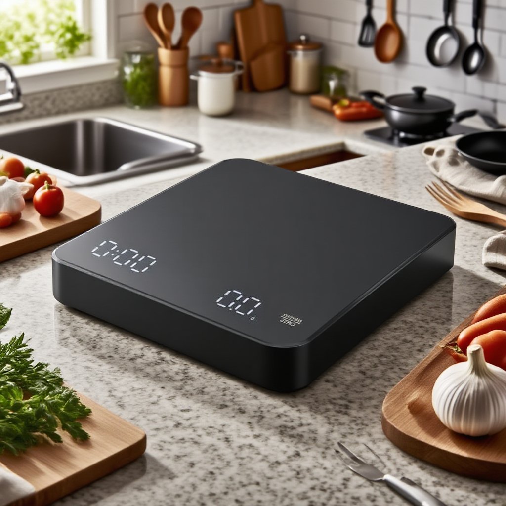 Elektronická váha na espresso s USB dobíjením pro ruční přípravu kávy