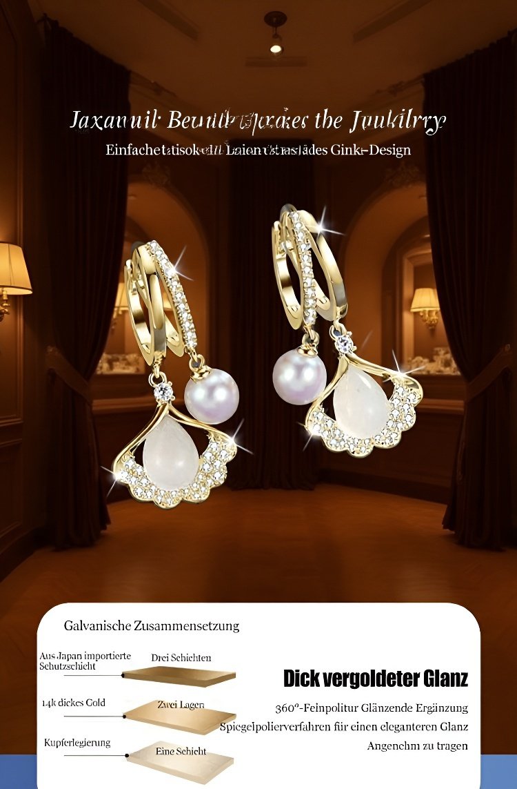 Schlankheits-Ohrringe als modisches Accessoire