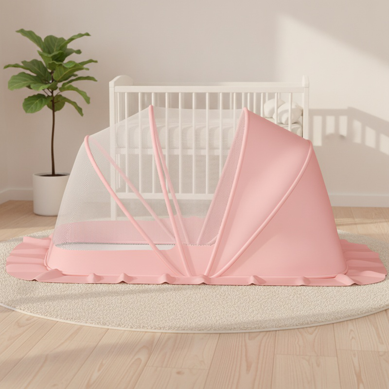 Baby-Moskitonetz, Abdeckung für Bett, Baby, faltbares Moskitonetz, kostenlose Installation, Kinder-M