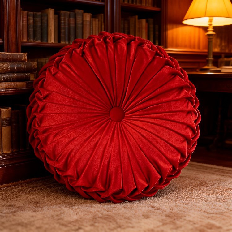 ベッド、ソファ、腰当て、オフィス、クッション、背もたれなどに使える手作りカボチャのクッション