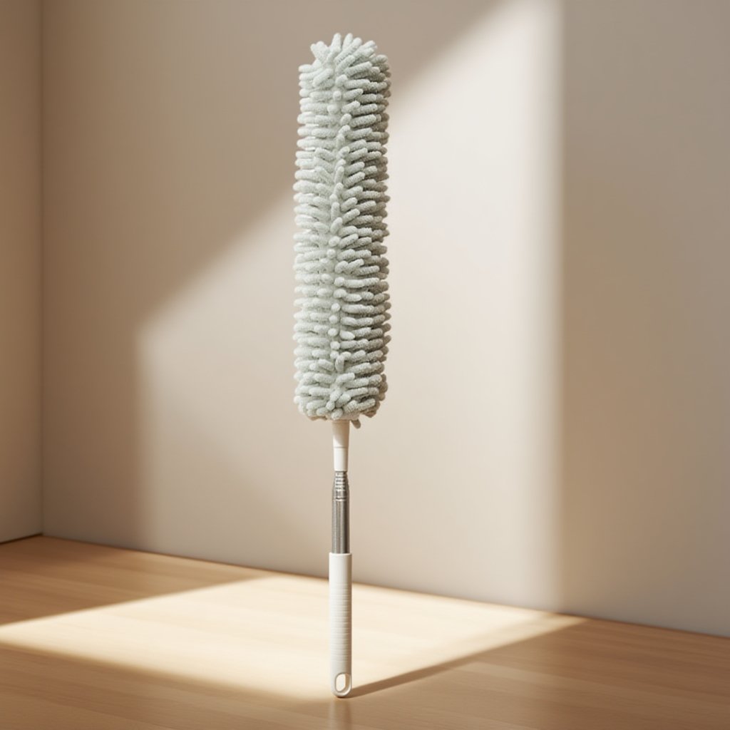 Plumeau rétractable en chenille