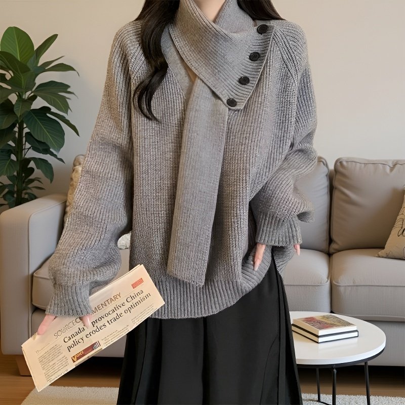 新作ハイエンドニットセーターの質感