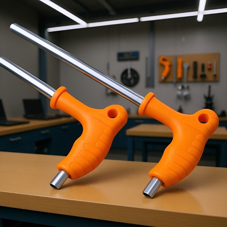 CrV製T字型六角レンチセット（平球頭付）2.5～14mm ソケットレンチ・ドライバー用