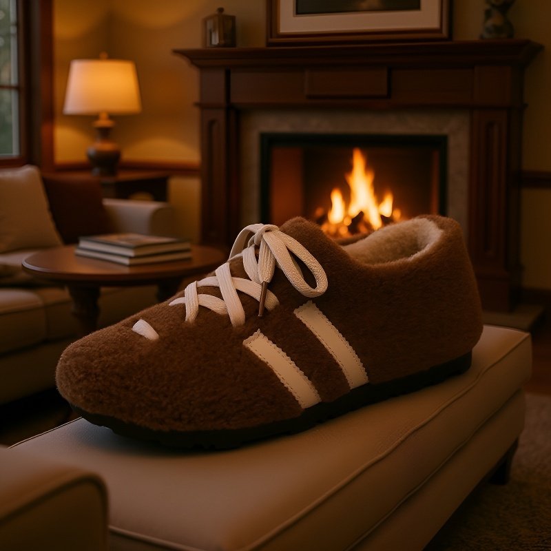 가을 겨울 따뜻한 기모 면화 워커 신발