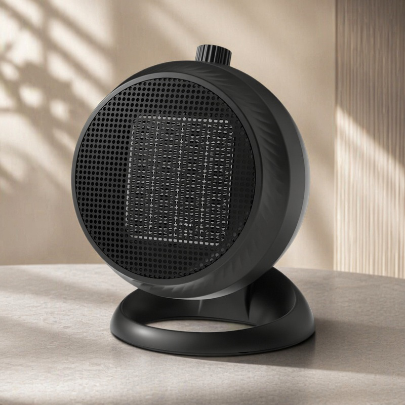 Calefactor vertical compacto para oficina y hogar