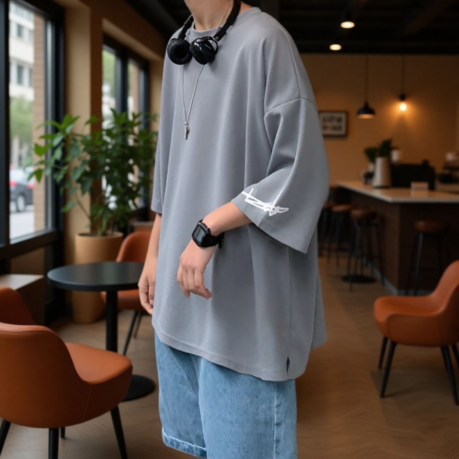 卸売対応の高品質メンズTシャツ