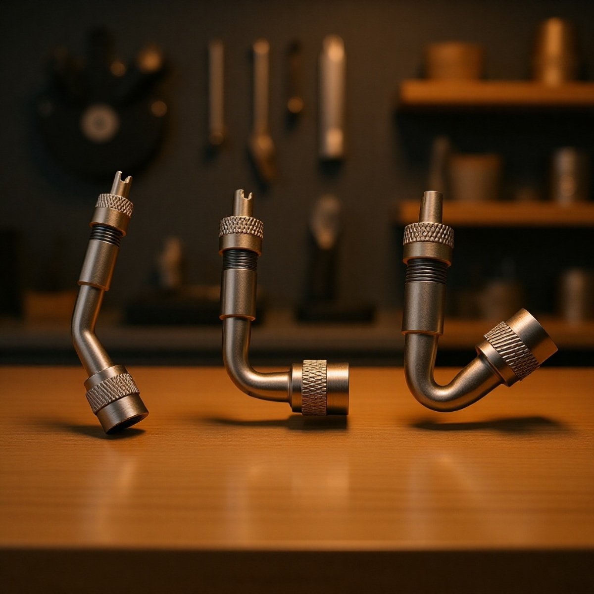 Uso fácil del tubo de extensión para inflar neumáticos