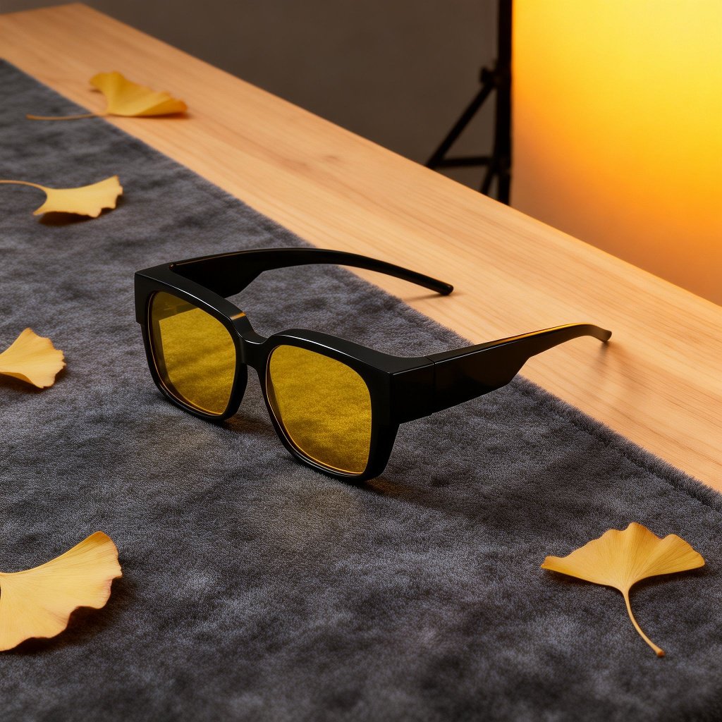 Women's Large Frame Polarized Sunglasses Set Myopia Clip UV Driving Glasses