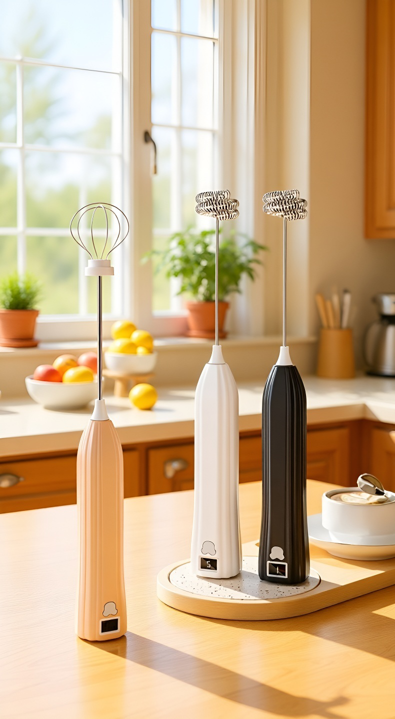 304ステンレス製コーヒーフロッサー正面画像