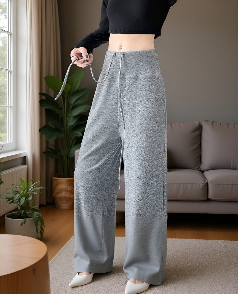 편안한 하이웨이스트 바지 디테일