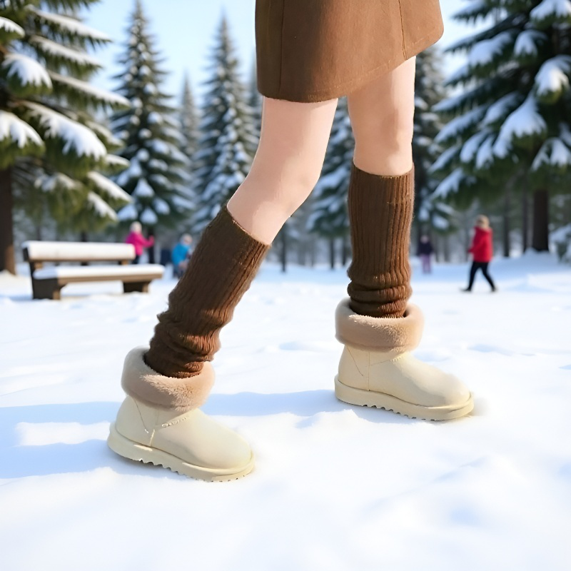 기모 면화 여성 방수 소프트 에바 소재 스노우 미끄럼 방지