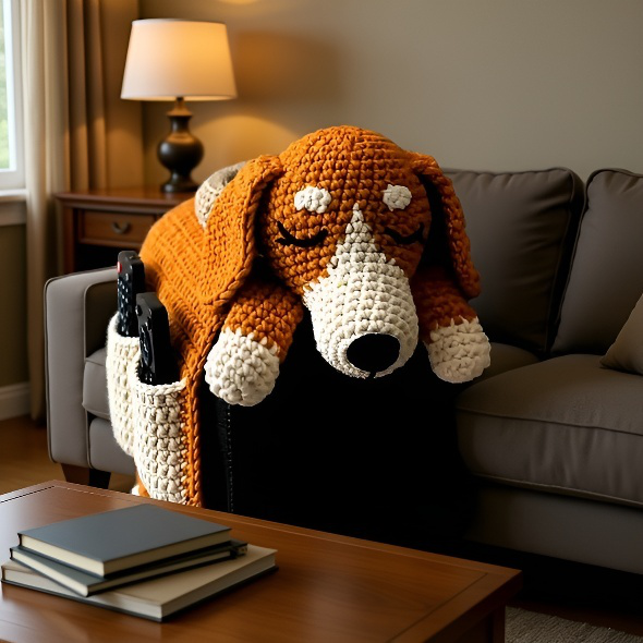 강아지 침대와 수납 기능을 겸한 소파백