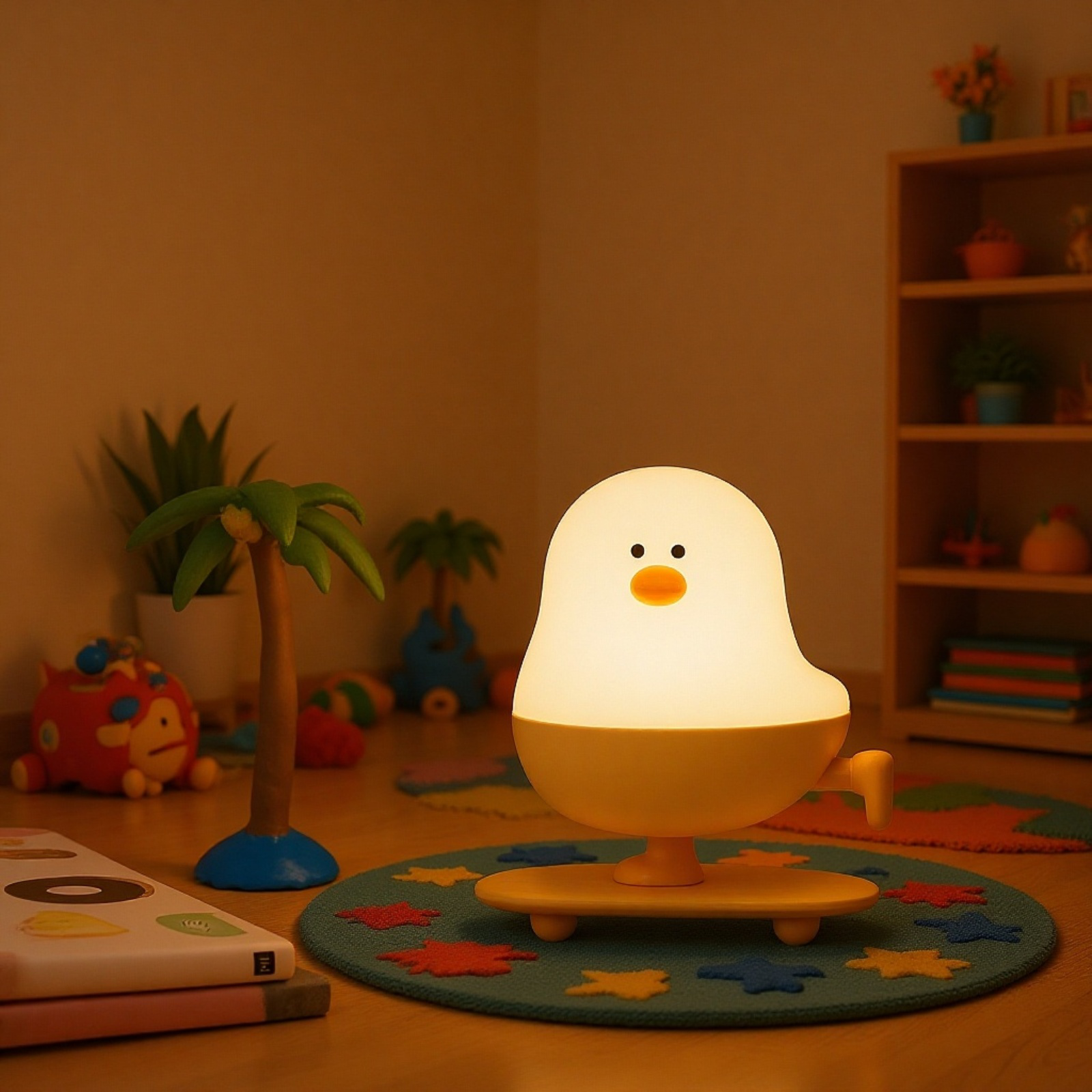 Small chicken creative night light cute night light chicken night light cartoon night light animal n