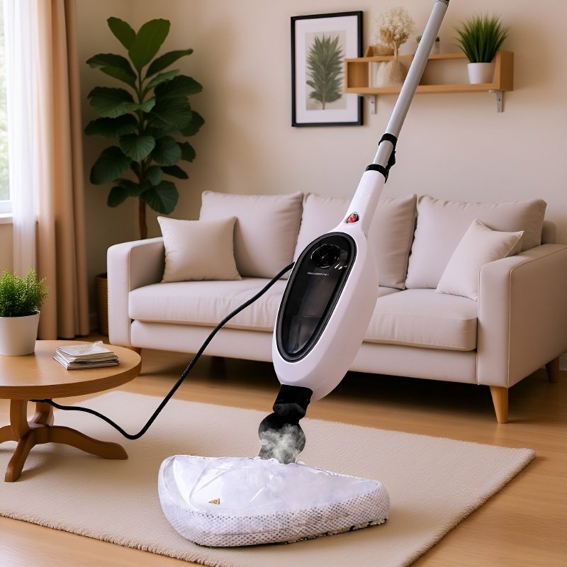 1500ワット家庭用電動スチームモップ ハンドヘルドスチームクリーナー