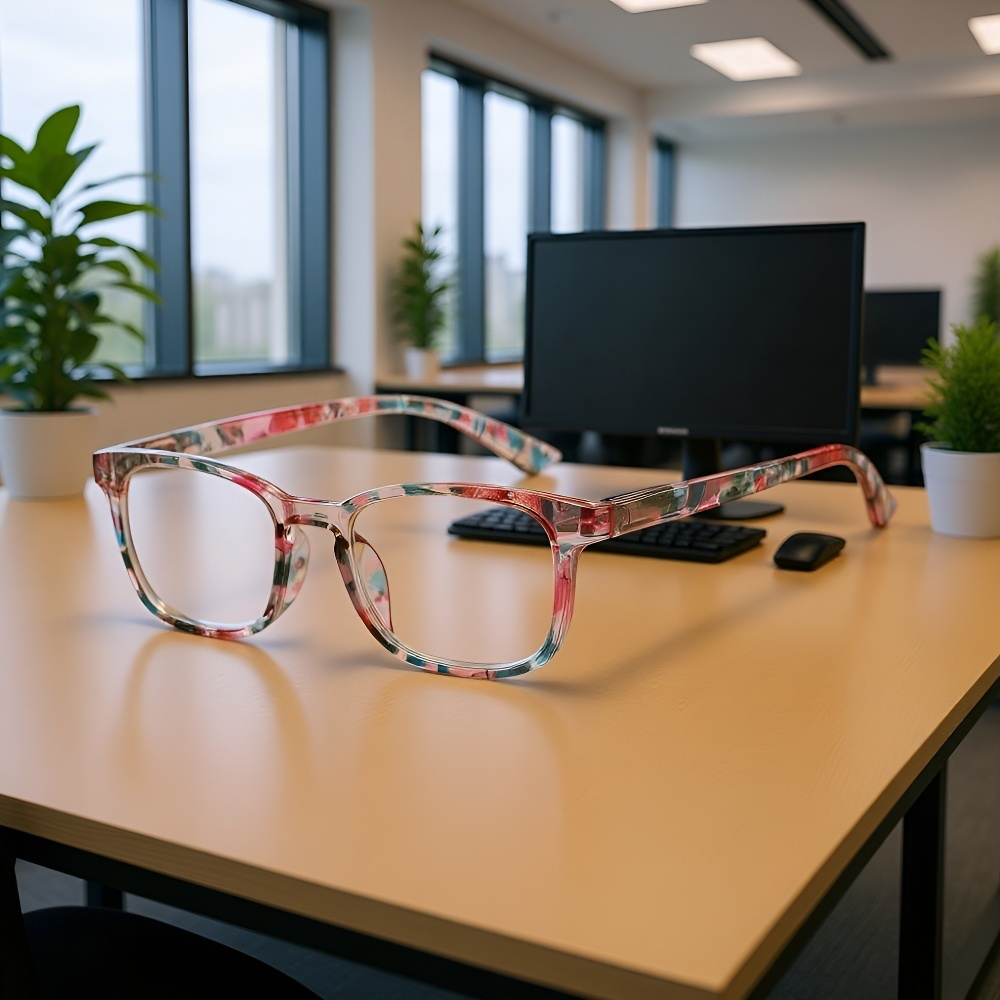 目の疲れ軽減ブルーライトカット老眼鏡の詳細