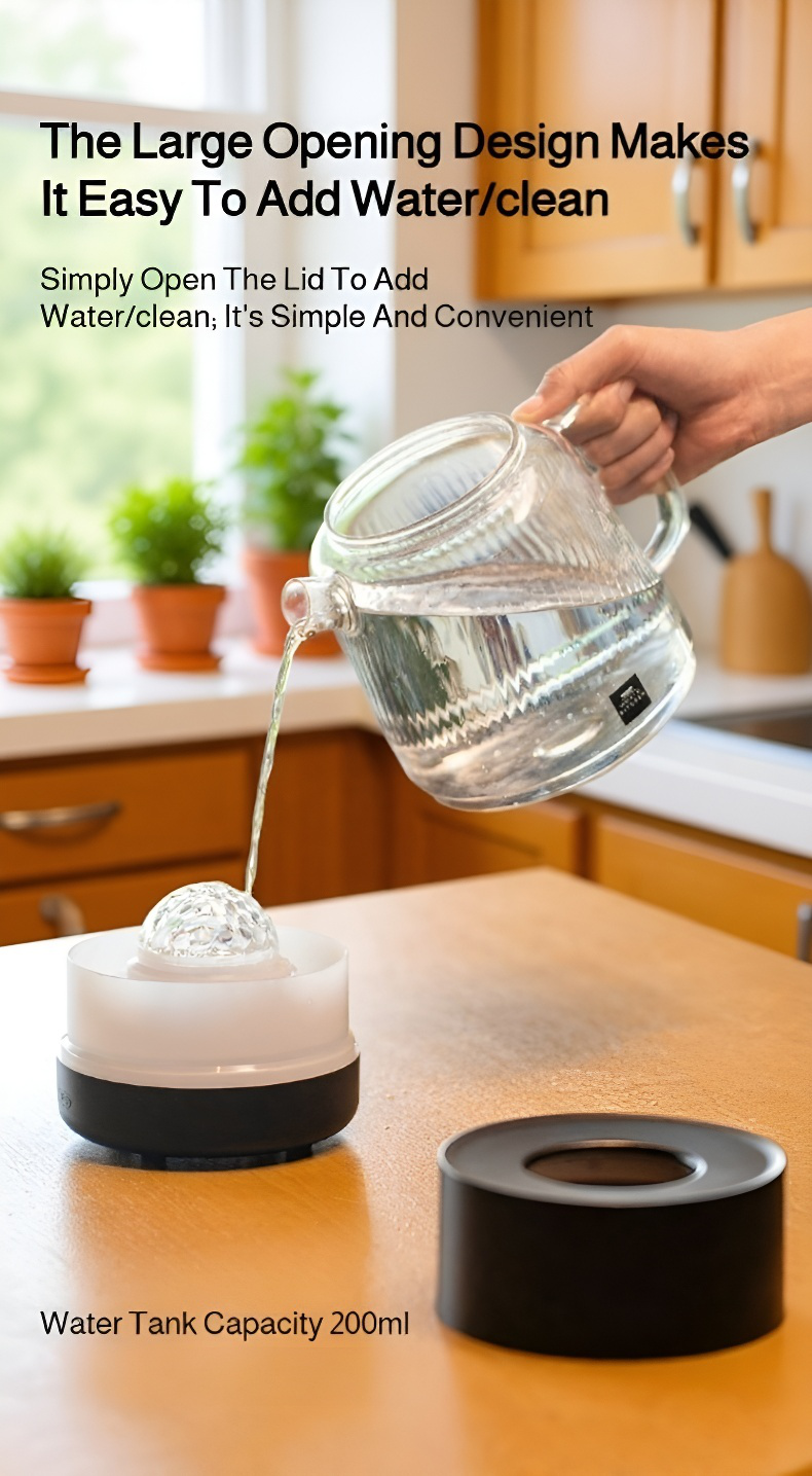 Multi-functional humidifier with rotating and projection capabilities