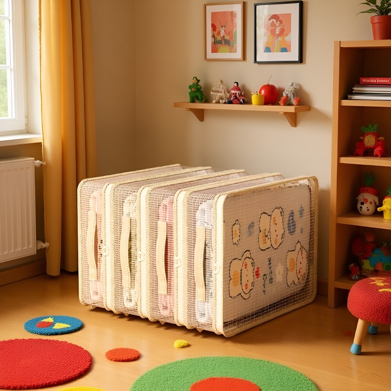 Bolsa organizadora transparente y práctica de usos múltiples