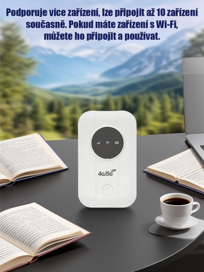 【Internet zdarma v kapse】5G router