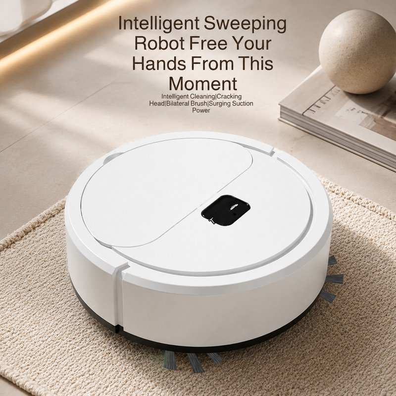 Mini smart robot vacuum cleaner for home use