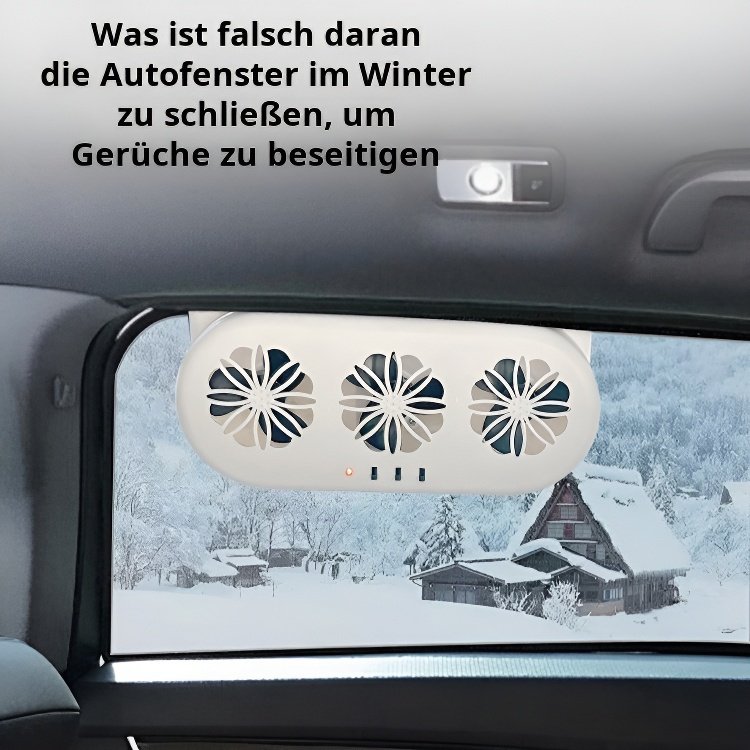 Solarbetriebener Auto-Lüfter