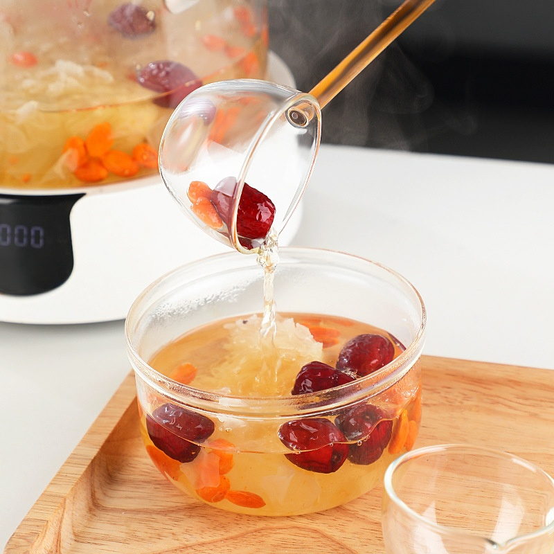 耐熱ガラス製ロングスプーン