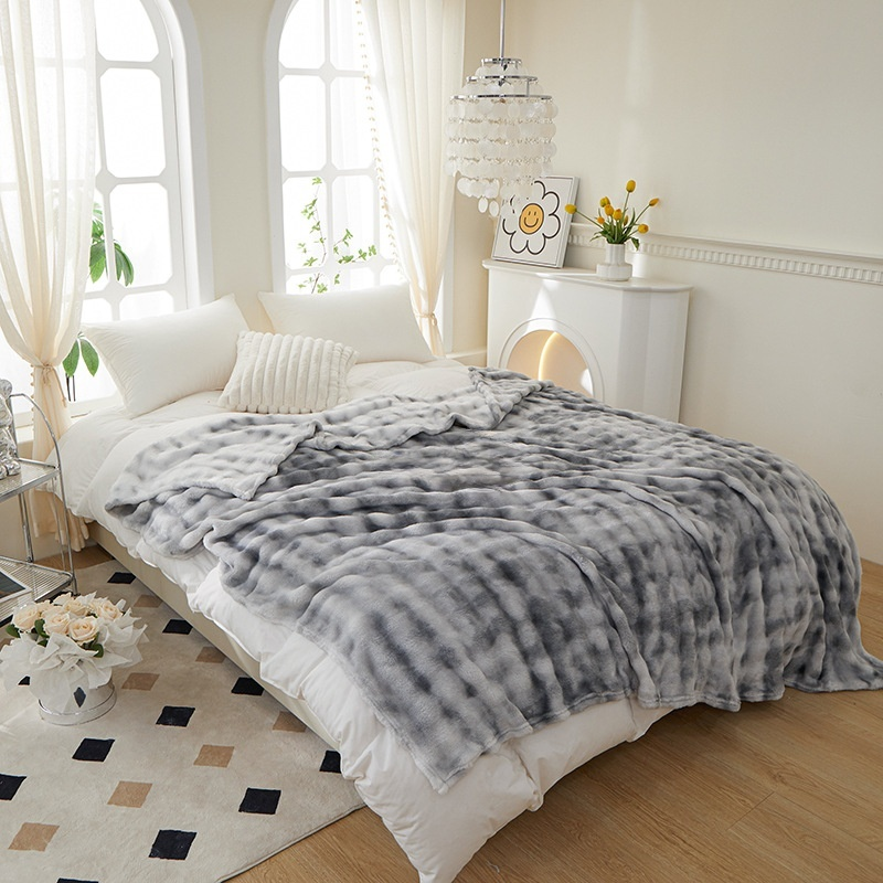 토끼털 다용도 담요