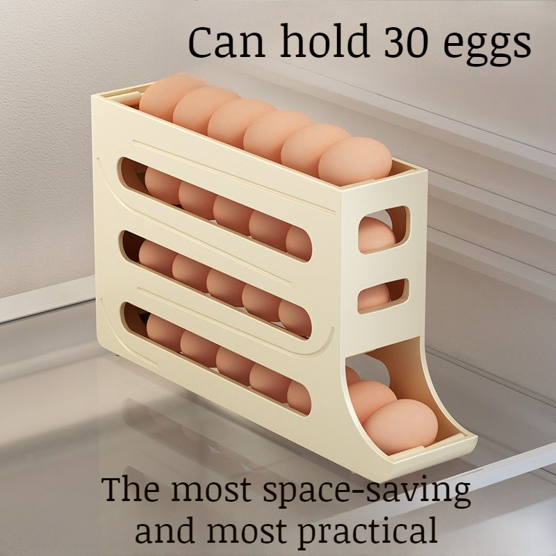 Rolling Refrigerator Egg Organiser