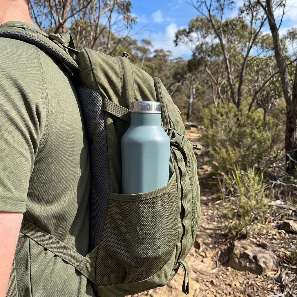 アウトドアスポーツ用ステンレス製断熱カップ