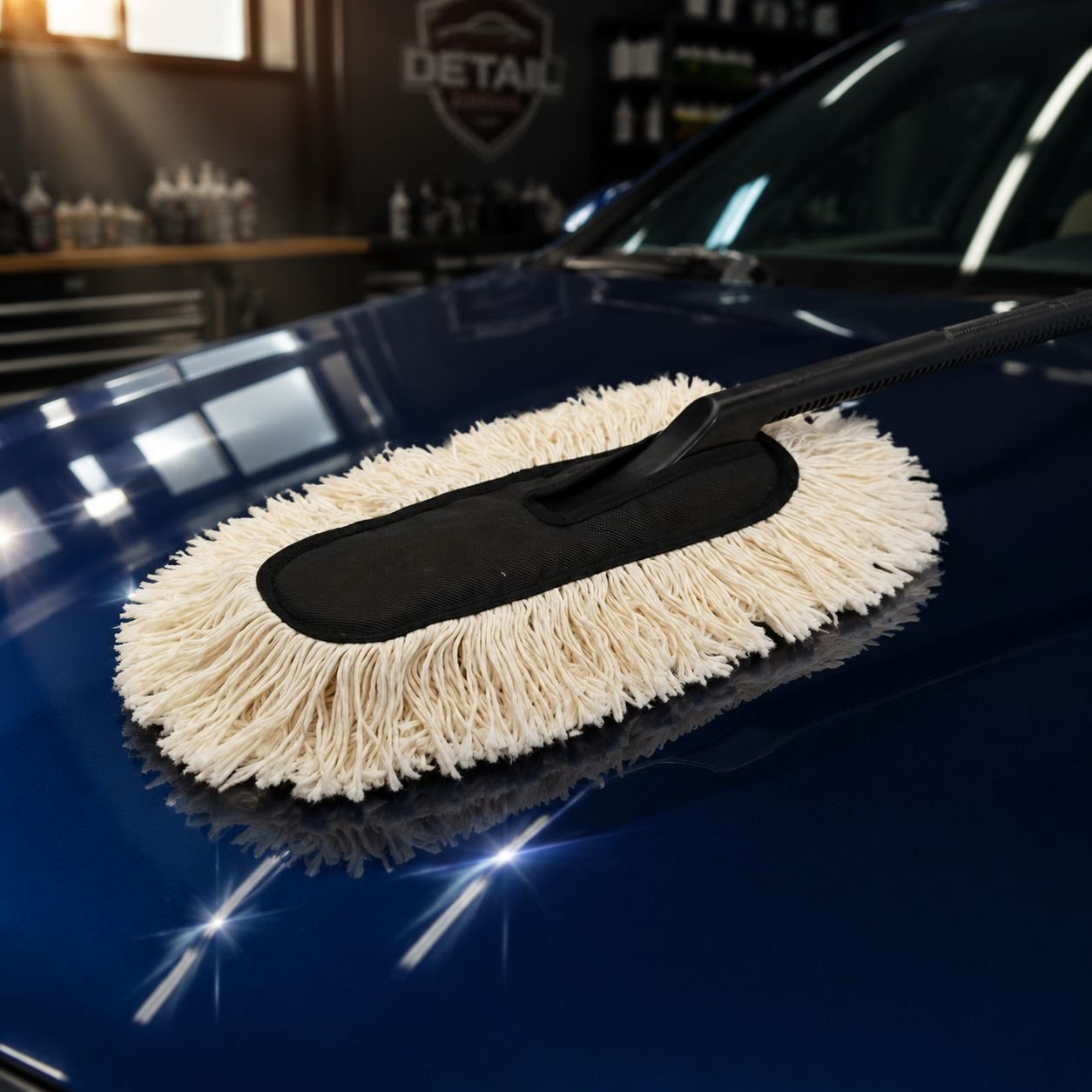 Extendable Car Wash Mop Wax Brush