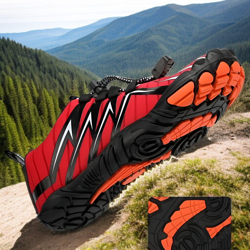 메쉬 소재로 통기성이 좋은 가족 트레일 신발