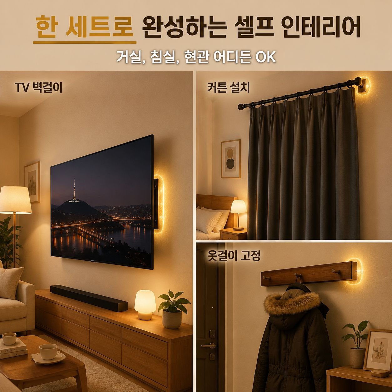 단 팽창 나사 세트