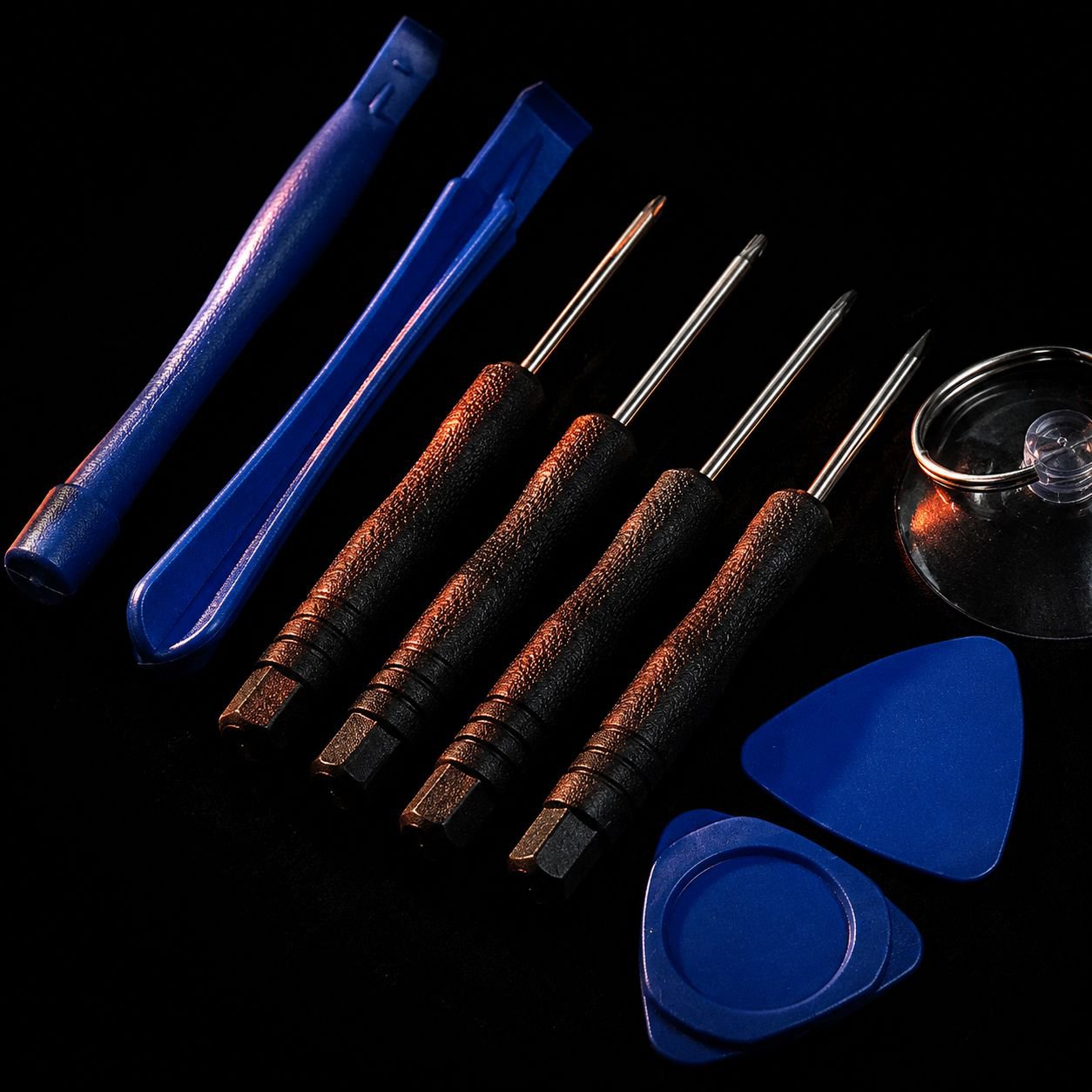 Durable and portable phone repair kit for DIY enthusiasts